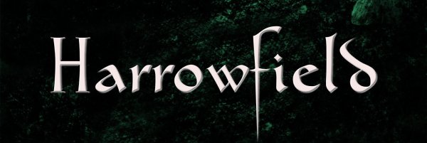Banner showing just 'Harrowfield' as text
